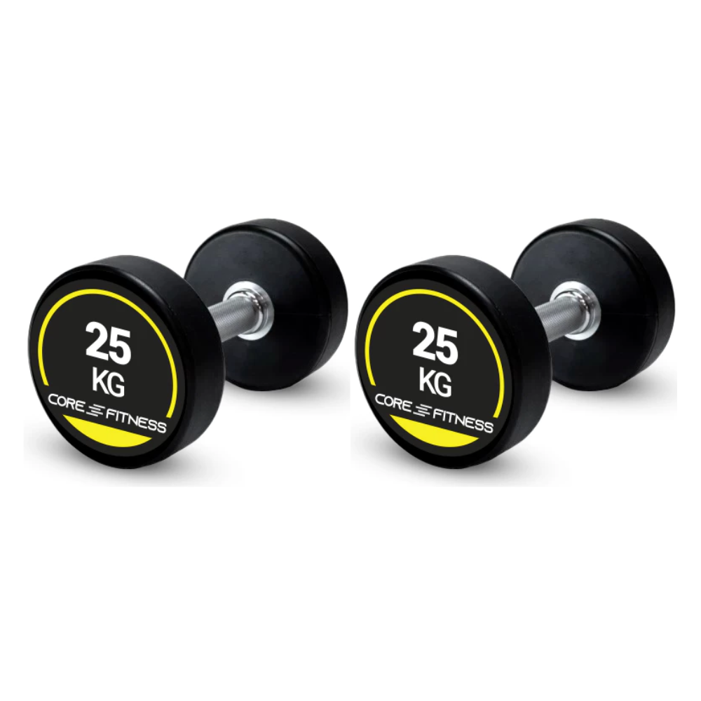ดัมเบลหุ้มยาง CORE-FITNESS P5938 - 1 คู่ 25 KG._0